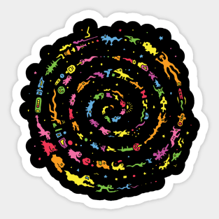 Doodle Twist Sticker